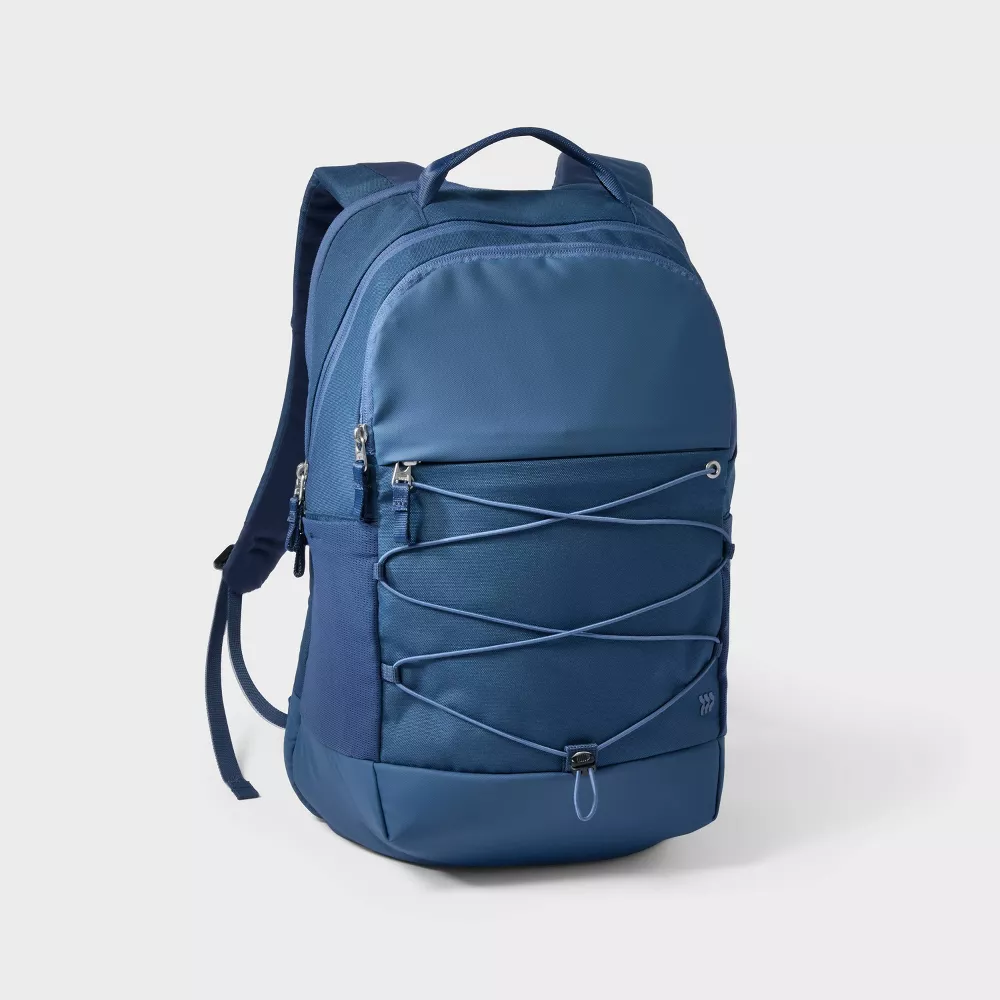 All In Motion Bungee Cord Backpack - Blue / Mint