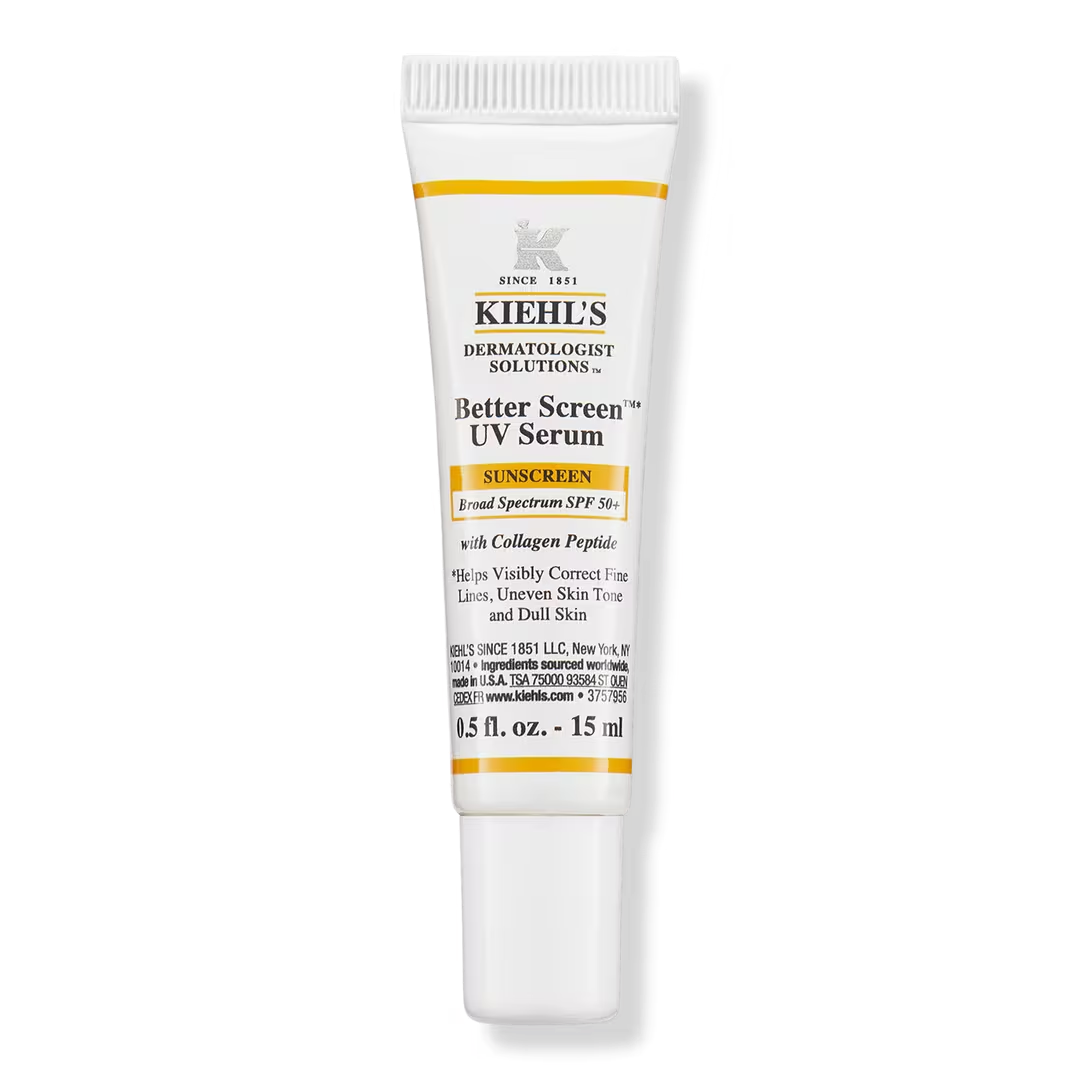 Kiehl's Better Screen™ UV Serum SPF 50+ with Collagen Peptide 15ml