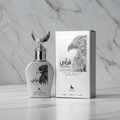 Qannas Silver by Ayelet EDP eagle bottle and silver box