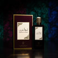 Ameerat Al Sharq Eau de Parfum luxury editorial product photo