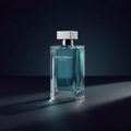 Dolce & Gabbana Light Blue 200ml perfume bottle in high fashion editorial style