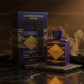 Luxurious Oud Amatista by Afluxe EDP bottle and box