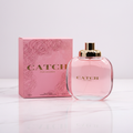 Catch For Women EDP pink bottle and rose box