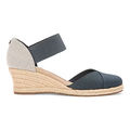 St. John's Bay Women's Lamesa Espadrille Wedge Sandal – Navy | Size 11M