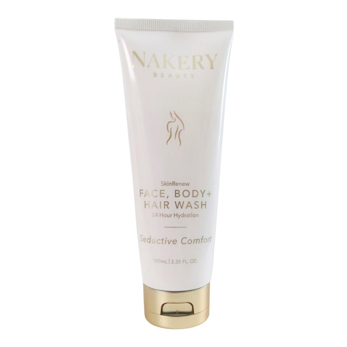 Nakery Beauty SkinRenew Face, Body + Hair Wash - Seductive Comfort 100ml